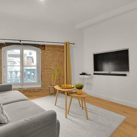 Le Floral - Cosy Studio Climatise Avec Parking Prive Et Netflix 圖盧茲 外观 照片